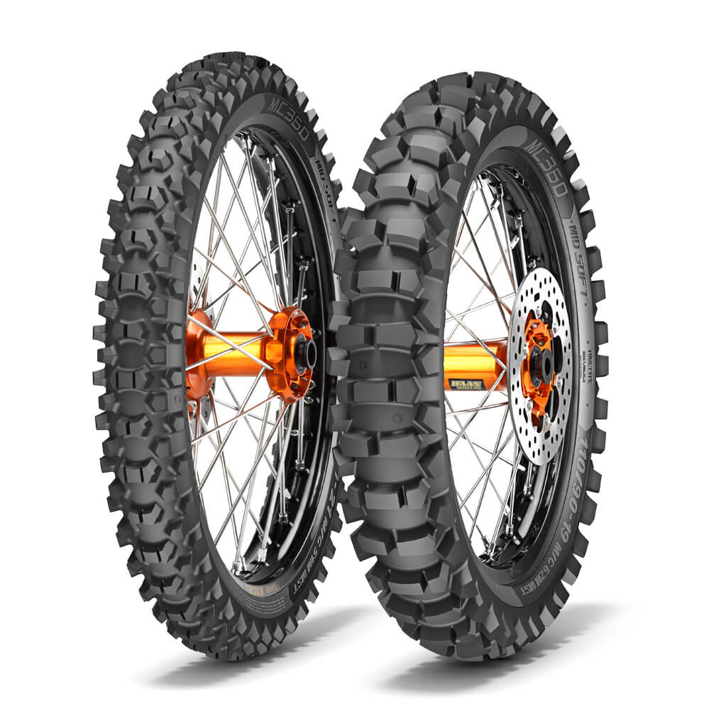 Metzeler MC 360 Mid Soft 120/80 - 19 NHS 63M TT (hátsó gumi)