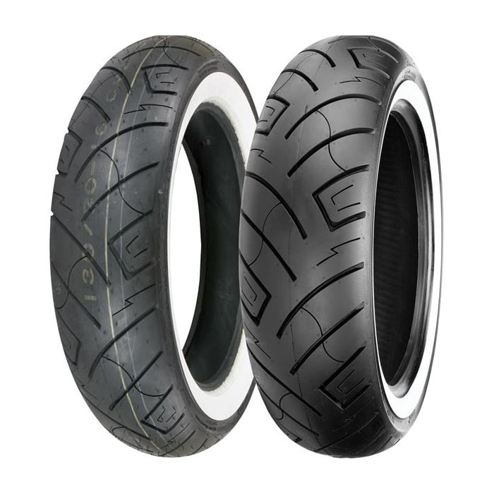 Shinko SR-777 WhiteWall – klasszikus fehér oldalfalú cruiser gumiabroncs